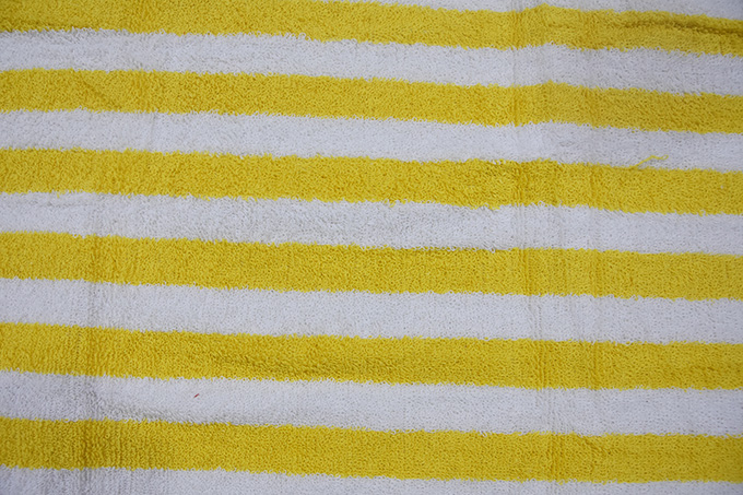 Terry Cotton Towel Yellow