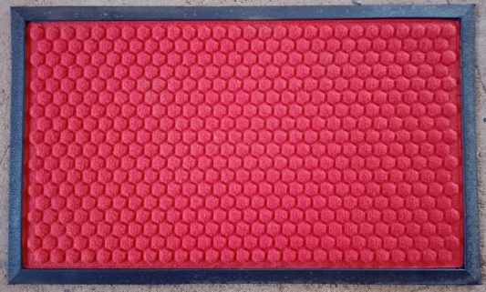 PP MOULDED MAT TAPER EDGE.