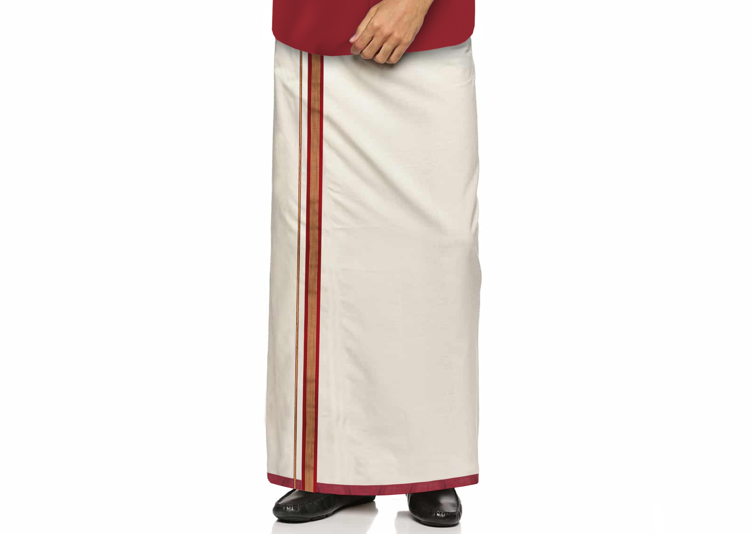 Handloom Double Dhothy Men Casual