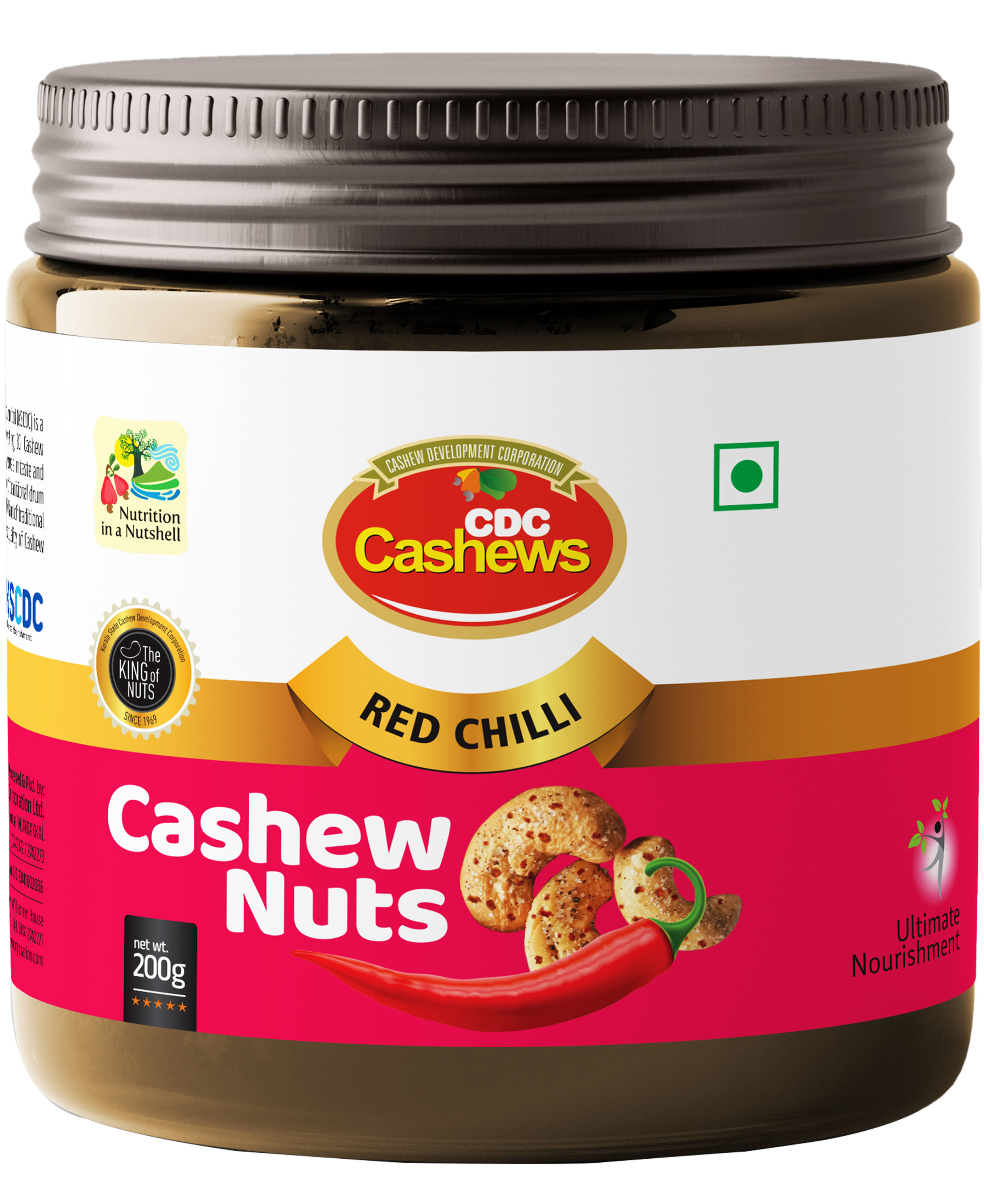 Red Chilly Coated Cashew